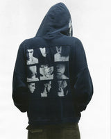 F/W24 Asphyxiation Assemblage Zip-Up Hoodie