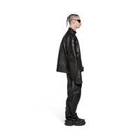 S/S2023 “The Mud Show” Oversized Biker Jacket