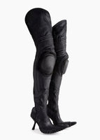 F/W2023 Over-The-Knee 90MM-Heeled Biker Boots