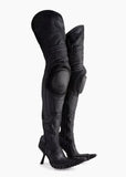 F/W2023 Over-The-Knee 90MM-Heeled Biker Boots
