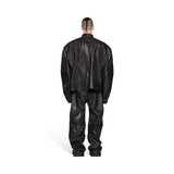 S/S2023 “The Mud Show” Oversized Biker Jacket