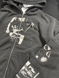 F/W24 Asphyxiation Assemblage Zip-Up Hoodie