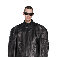 S/S2023 “The Mud Show” Oversized Biker Jacket