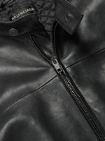 F/W2023 Deconstructed Leather Jacket