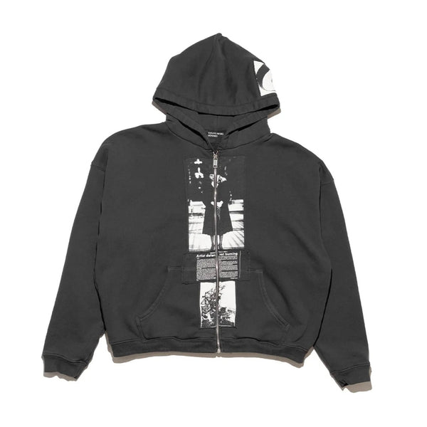 SS25 Artist Defends Baggy “Assemblage” Zip-Up Hoodie