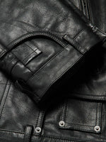 F/W2023 Deconstructed Leather Jacket