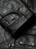 F/W2023 Deconstructed Leather Jacket