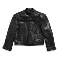 F/W2023 Deconstructed Leather Jacket