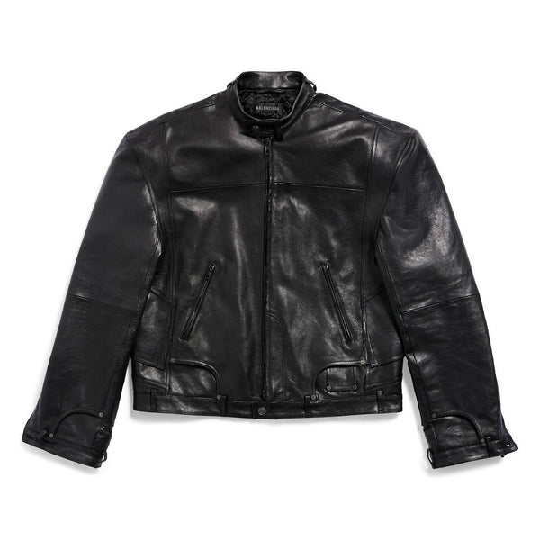 F/W2023 Deconstructed Leather Jacket
