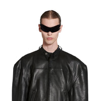 F/W2023 Deconstructed Leather Jacket