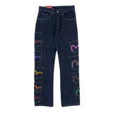 Vintage Multi-Pocket Denim (Logo Painted)