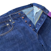 Vintage Multi-Pocket Selvage Denim (Logo Stitched)