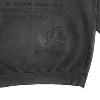 A/W04 “Waves” Shipwreck Poem Printed Sweatshirt