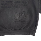 A/W04 “Waves” Shipwreck Poem Printed Sweatshirt