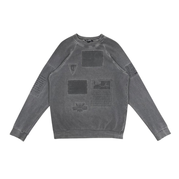 A/W04 “Waves” Appliqué Sweatshirt