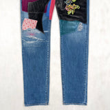 Kapital Kountry 14Oz Denim 5P Okabilly Psychedelic Patchwork Remake