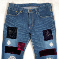 SS/AW03 “Touch Me I’m Sick” Patchwork Denim