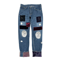 SS/AW03 “Touch Me I’m Sick” Patchwork Denim