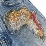 Kapital Kountry 14Oz Denim 5P Okabilly Africa Continent & Animals Remake (Tokyo Exclusive)