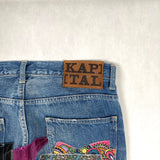 Kapital Kountry 14Oz Denim 5P Okabilly Psychedelic Patchwork Remake