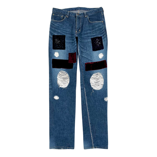 SS/AW03 “Touch Me I’m Sick” Patchwork Denim