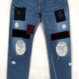 SS/AW03 “Touch Me I’m Sick” Patchwork Denim