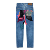 Kapital Kountry 14Oz Denim 5P Okabilly Psychedelic Patchwork Remake