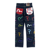 Vintage Multi-Pocket Denim (Logo Painted)