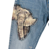Kapital Kountry 14Oz Denim 5P Okabilly Africa Continent & Animals Remake (Tokyo Exclusive)