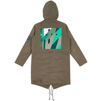 A/W03 “Closer” Dazzle Ships Parka