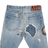Kapital Kountry 14Oz Denim 5P Okabilly Africa Continent & Animals Remake (Tokyo Exclusive)